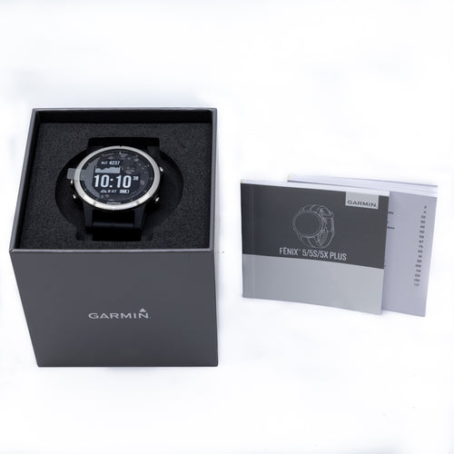 Garmin 010-01987-21 Fenix 5S Plus Glass Smartwatch