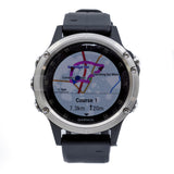 Garmin 010-01988-11 Fenix 5 Plus Glass Smartwatch