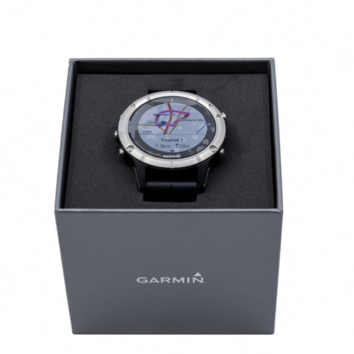 Garmin 010-01988-11 Fenix 5 Plus Glass Smartwatch