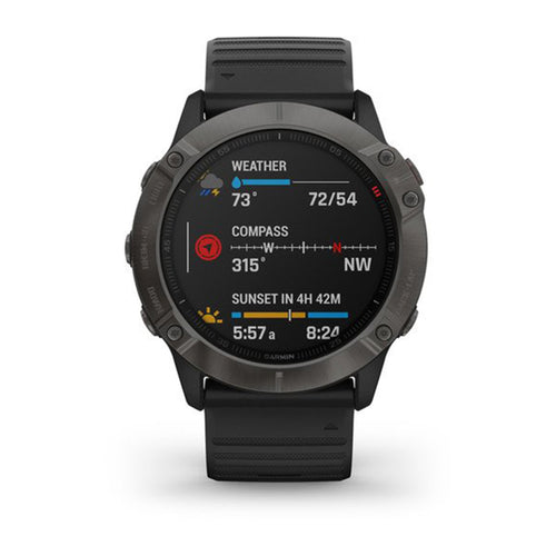 Garmin 010-02157-11 Fenix 6X Pro Sapphire Smartwatch