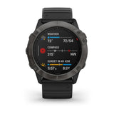 Garmin 010-02157-11 Fenix 6X Pro Sapphire Smartwatch