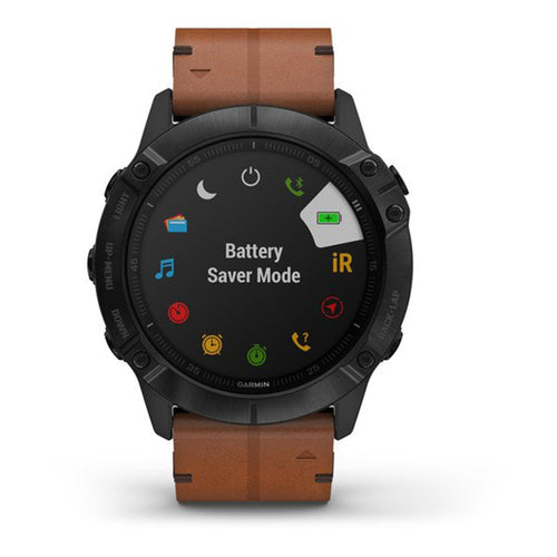 Garmin 010-02157-14 Fenix 6X Sapphire Smartwatch
