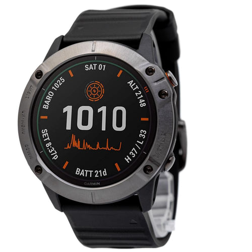 Garmin 010-02157-21 Fenix 6X Pro Solar Edition Smartwatch