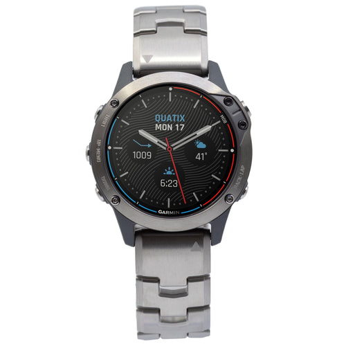 Garmin 010-02158-95 Quatix 6 Titatium Sapphire Smartwatch