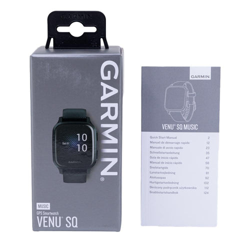 Garmin Unisex 010-02426-10 Venu Sq - Music Edition Smartwach