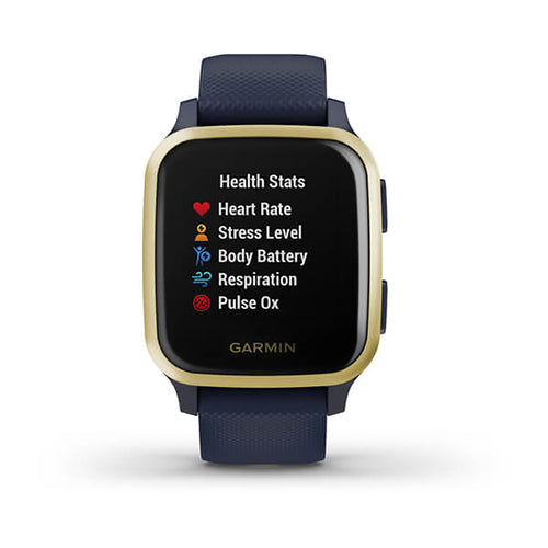Garmin 010-02426-12 Venu - Music Ed Navy Smartwatch