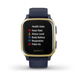 Garmin 010-02426-12 Venu - Music Ed Navy Smartwatch