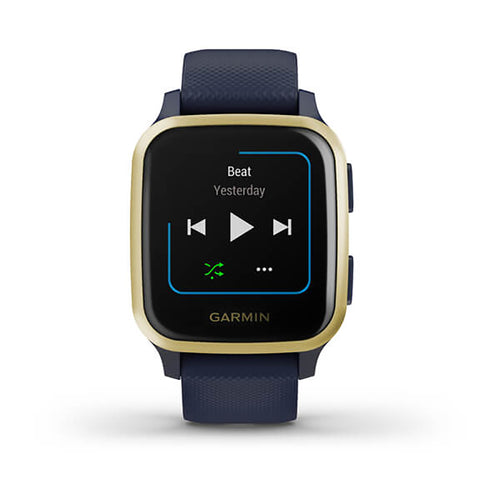 Garmin 010-02426-12 Venu - Music Ed Navy Smartwatch