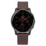 Garmin 010-02496-15 Venu 2 Plus Black Brown Smartwatch