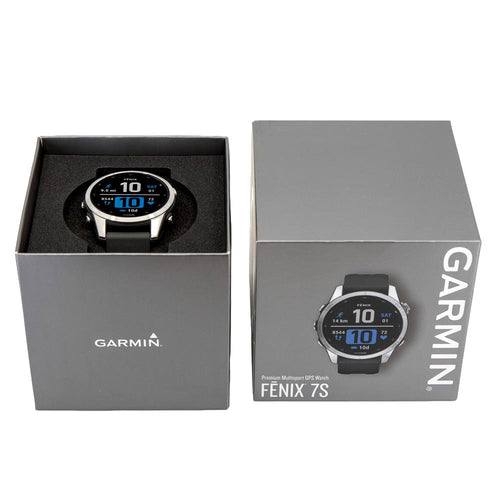 Garmin 010-02539-01 Fenix 7S Silver Graphite Smartwatch