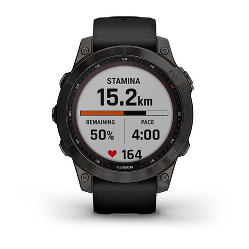 Garmin 010-02540-35 Fenix 7 Titanium Smartwatch Solar Ed