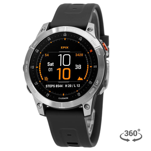 Garmin 010-02582-01 Epix Slate Steel Smartwatch