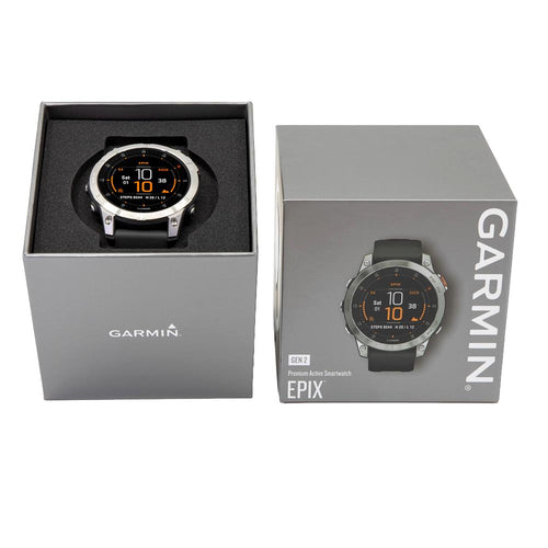 Garmin 010-02582-01 Epix Slate Steel Smartwatch