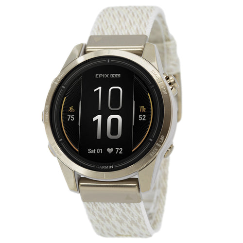 Garmin 010-02802-20 Epix Pro Gen 2 Sapphire Ed-42 mm Gold