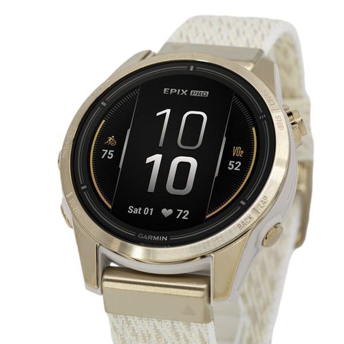 Garmin 010-02802-20 Epix Pro Gen 2 Sapphire Ed-42 mm Gold