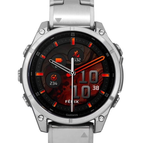 Garmin 010-02904-40 Fenix 8 -47mm Amoled Titanio+extra strap