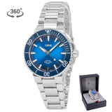Oris 01 400 7769 4135-07 8 22 09PEB Aquis Blue Dial Auto