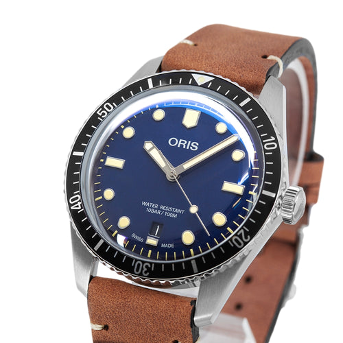 Oris 01 733 7707 4055-07 5 20 45 Divers Sixty-Five Blue