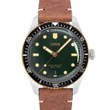 Oris 01 733 7707 4357-07 5 20 45 Divers 65 Green Dial Auto