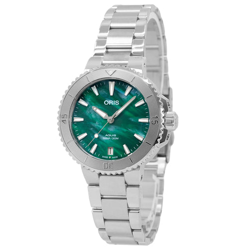 Oris 01 733 7770 4137-07 8 18 05P Aquis Bracenet Auto