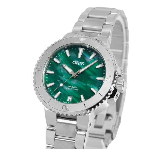 Oris 01 733 7770 4137-07 8 18 05P Aquis Bracenet Auto