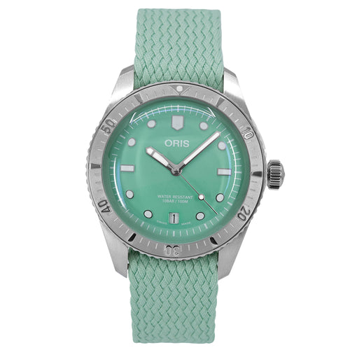 Oris 01 733 7771 4057-07 3 19 03S Divers 65 Green Dial Auto