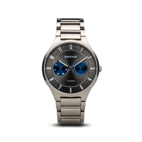 Bering Time Uomo 11539-777 Titanium Brushed Silver Watch