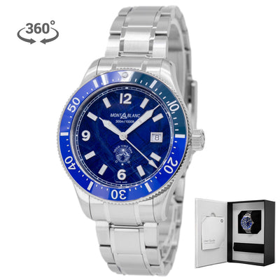Montblanc Uomo 129369 1858 Iced Sea 41mm Automatico