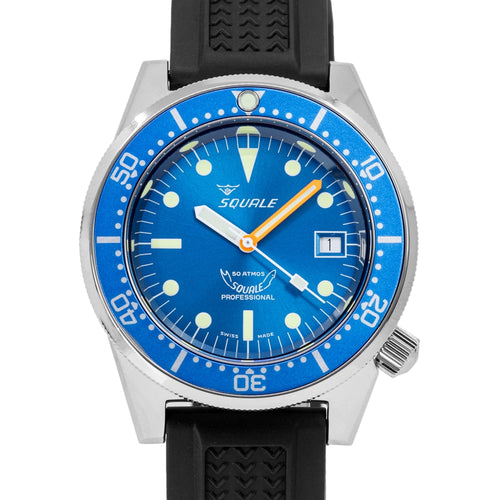 Squale 1521.OCN.VO 1521 Ocean Blue Dial 50 ATM + BRACCIALE