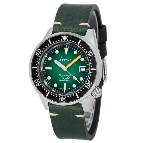 Squale Uomo 1521PROFGR.PVE 1521 Green Ray 50 ATM Automatico