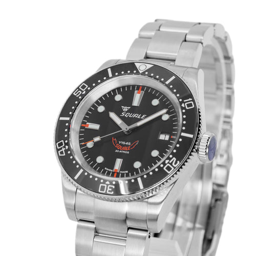 Squale Uomo 1521CL.VO Classic Black Dial 50 ATM Automatico