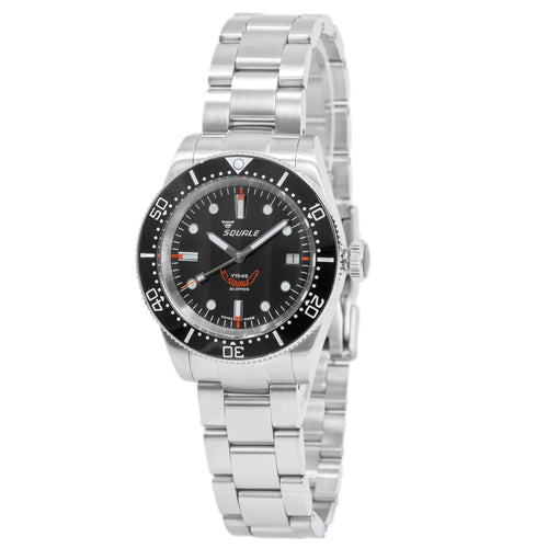 Squale Uomo 1545BKBKC.AC 1545 Black Dial 30ATM Automatico