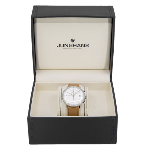 Junghans Uomo 27/4502.02 Max Bill Chronoscope Automatico