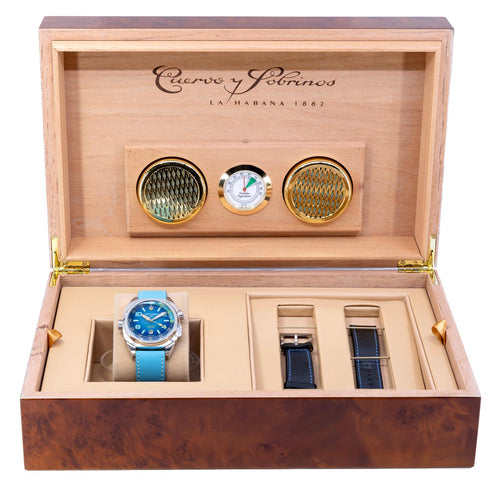 CuervoySobrinos Uomo 2860.1AZ BUCEADOR Automatico