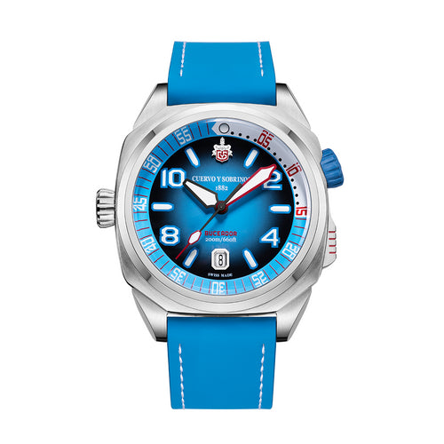 CuervoySobrinos Uomo 2860.1LB BUCEADOR Automatico