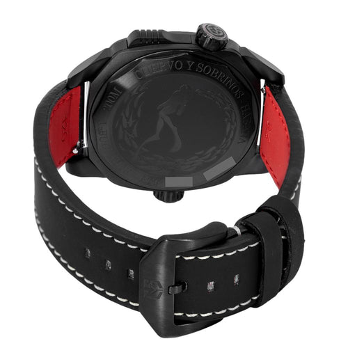 Cuervo y Sobrinos Uomo 2860.3N Buceador Caribe 43mm Auto