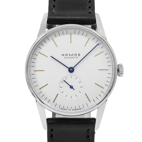 Nomos Glashutte 309 Orion White Dial
