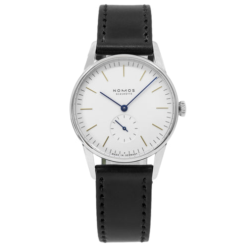 Nomos Glashutte 309 Orion White Dial