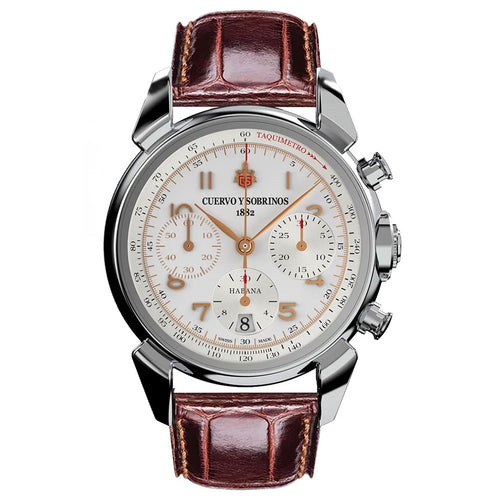 Cuervo y Sobrinos 3145.1HLE Historiador Cronografo Ltd. Ed.
