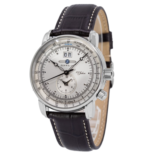 Zeppelin Uomo 7640-1 100 Years Zeppelin Dual Time Quarzo
