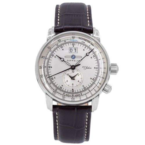 Zeppelin Uomo 7640-1 100 Years Zeppelin Dual Time Quarzo