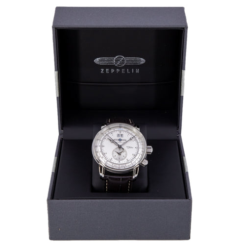 Zeppelin Uomo 7640-1 100 Years Zeppelin Dual Time Quarzo