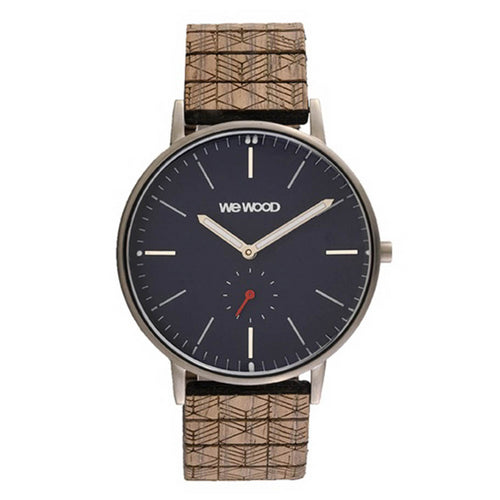 WEWOOD Mens 70370032 Albacore Silver Blue Nut Quarzo