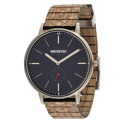WEWOOD Mens 70370032 Albacore Silver Blue Nut Quarzo