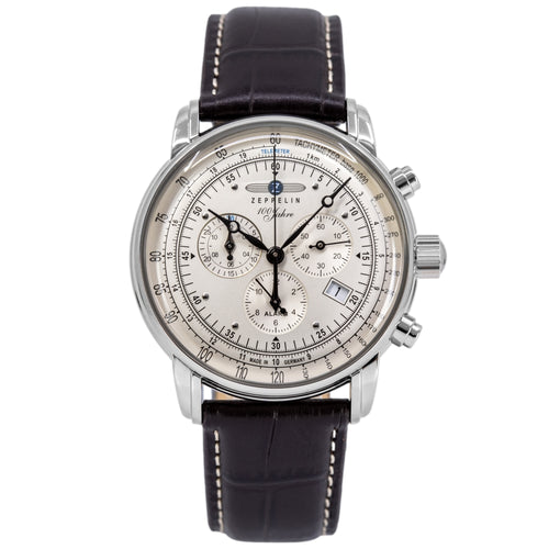 Zeppelin 7680-1 100 Years Zeppelin 42mm Quarzo Cronografo