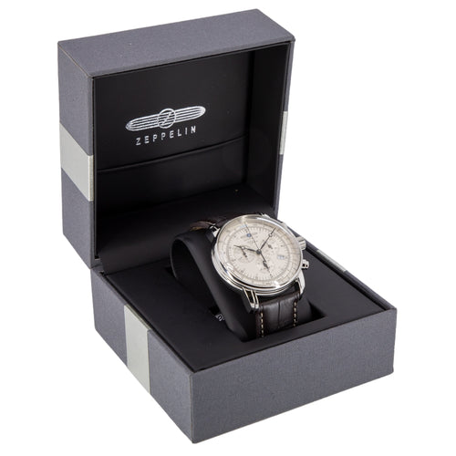Zeppelin 7680-1 100 Years Zeppelin 42mm Quarzo Cronografo