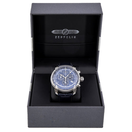 Zeppelin 7680-3 100 Years Zeppelin 42mm Quarzo Cronografo