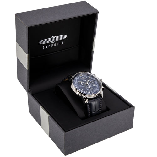 Zeppelin 7680-3 100 Years Zeppelin 42mm Quarzo Cronografo