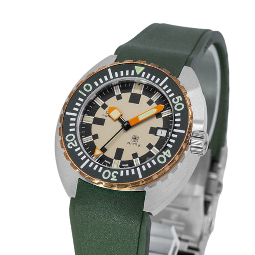 Doxa Uomo 785.60.031.26 Army Bronze Bezel Auto