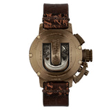 U-boat Uomo 8526 Chimera 46mm Green Chrono Bronzo
